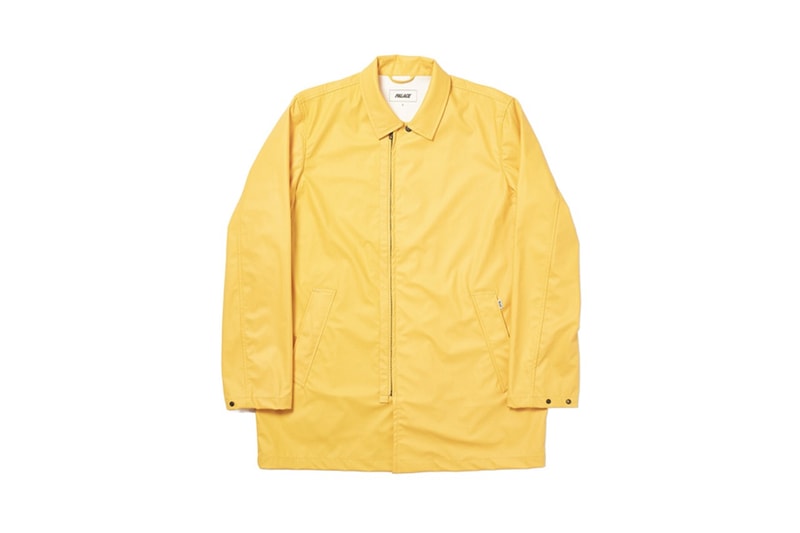 Palace Fall Winter 2019 Collection Jacket Yellow