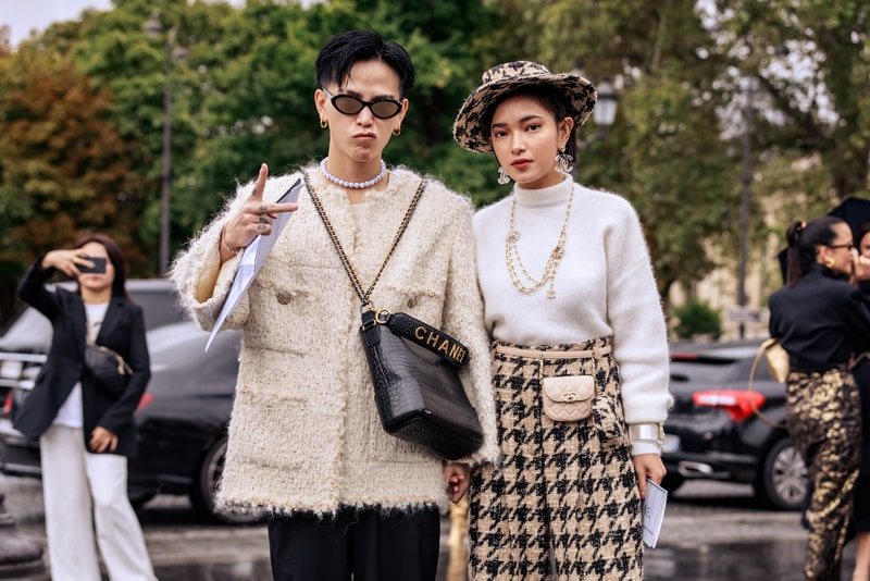 Paris Fashion Week Street Style Spring/Summer 2020 Louis Vuitton Dior Acne Studios Saint Laurent Off-White Sora Choi Adesuwa Aighewi