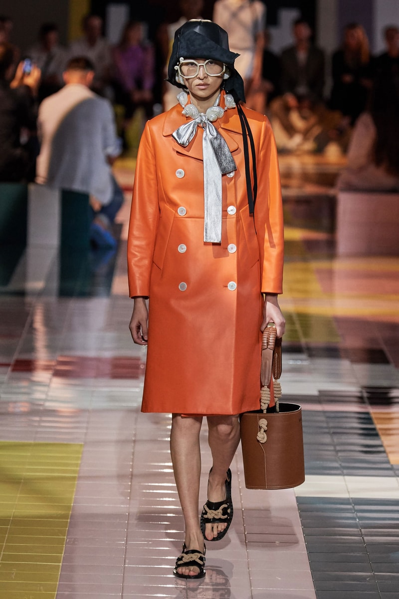 Prada Spring Summer 2020 Collection Milan Fashion Week Jacket Orange