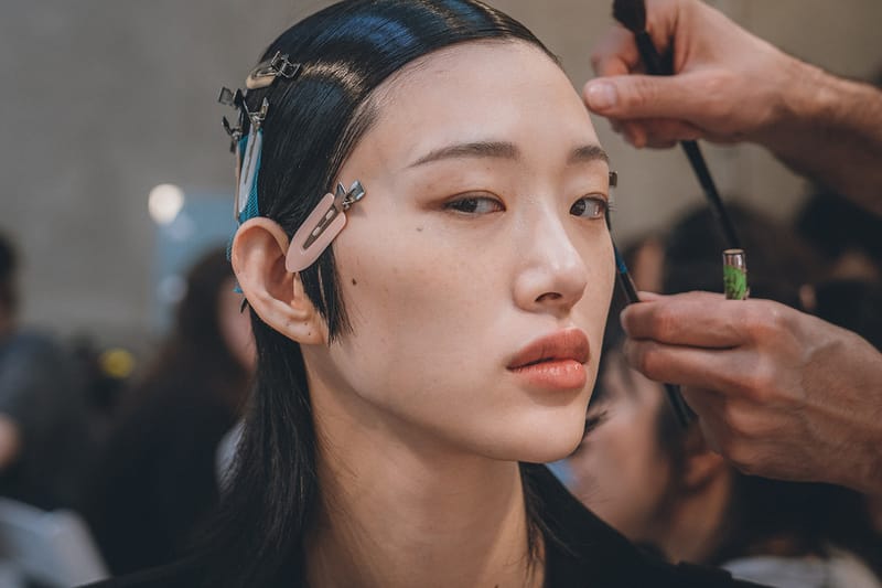Inside Prada's SS20 Show Beauty Prep, Backstage at Milan Fashion Week