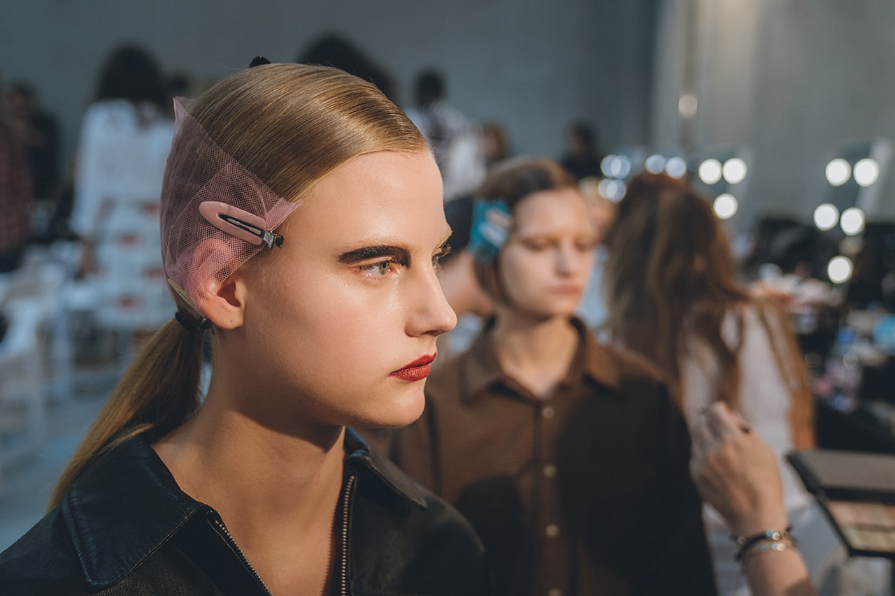 Prada Ss Backstage Beauty Milan Fashion Week Hypebae