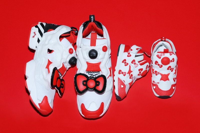 Hello Kitty Gudetama Reebok Instapump Fury OG Sanrio Sneakers Trainers Adults Kids Sizes Japan Where to Buy