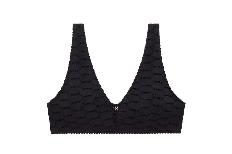 Savage X Fenty Fall Winter 2019 Lingerie Collection Bra Black Amazon