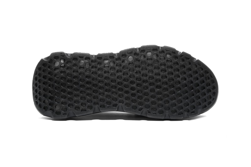 shoes 53045 loaf air loafer sneaker chunky bubble sole black footwear