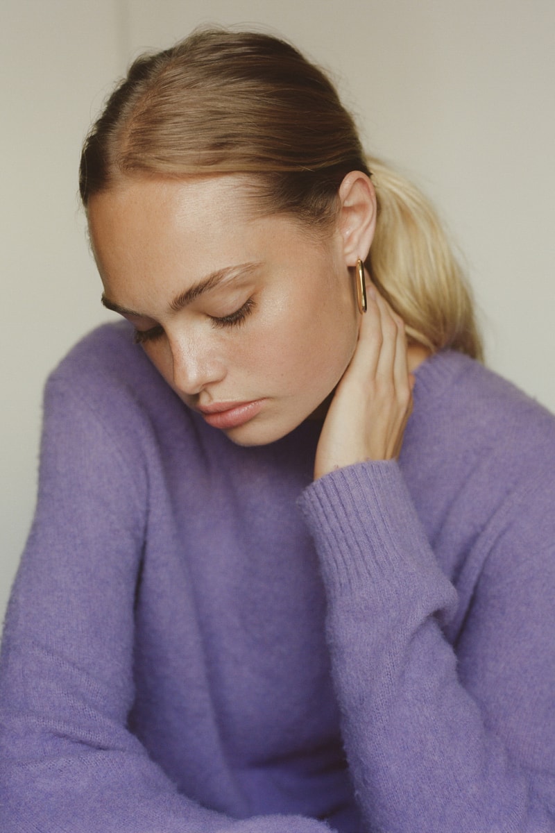 Sporty & Rich x Harmony Emily Oberg Collaboration Lookbook Collection Sweaters Logo Knits Beanie 
