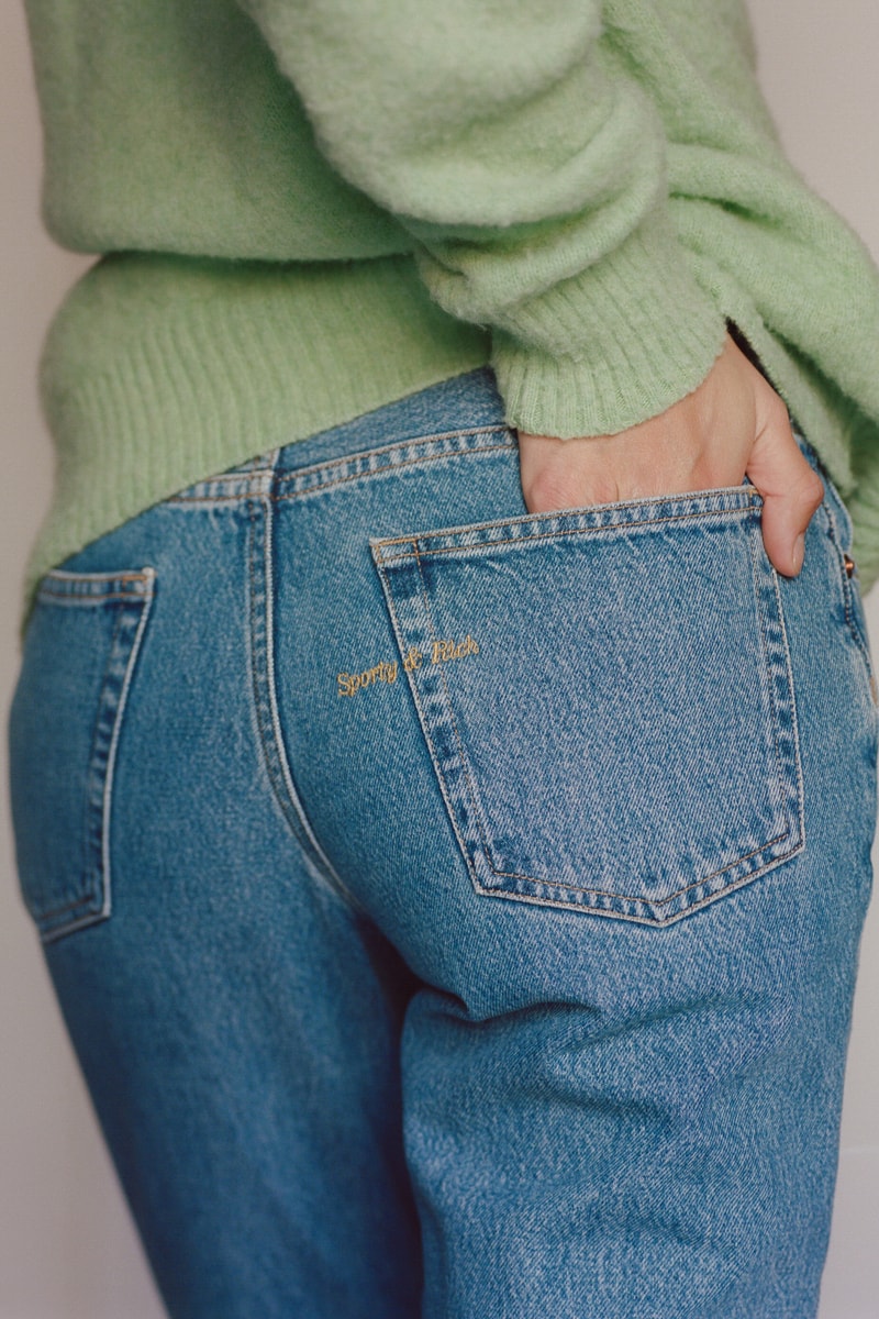 Sporty & Rich x Harmony Emily Oberg Collaboration Lookbook Collection Sweaters Logo Knits Beanie 