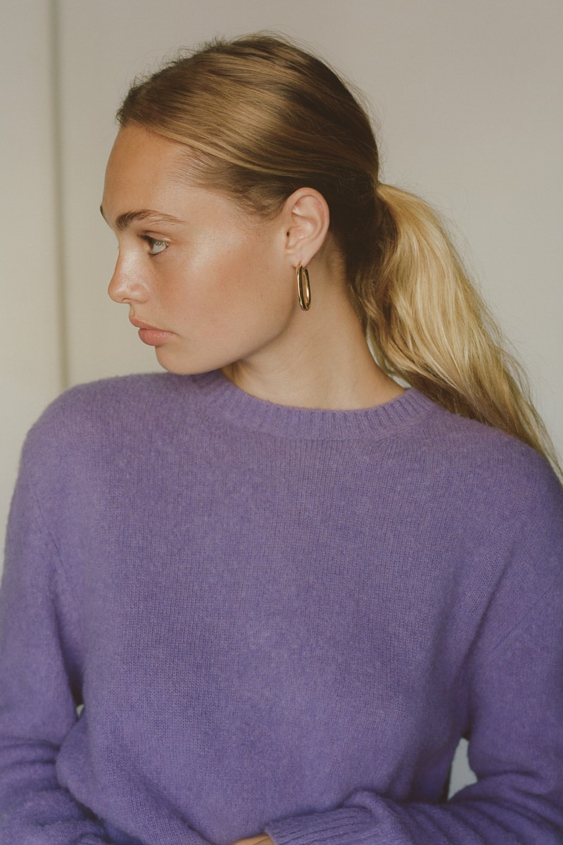 Sporty & Rich x Harmony Emily Oberg Collaboration Lookbook Collection Sweaters Logo Knits Beanie 