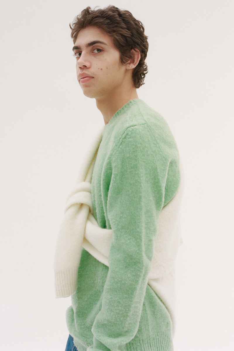Sporty & Rich x Harmony Emily Oberg Collaboration Lookbook Collection Sweaters Logo Knits Beanie 