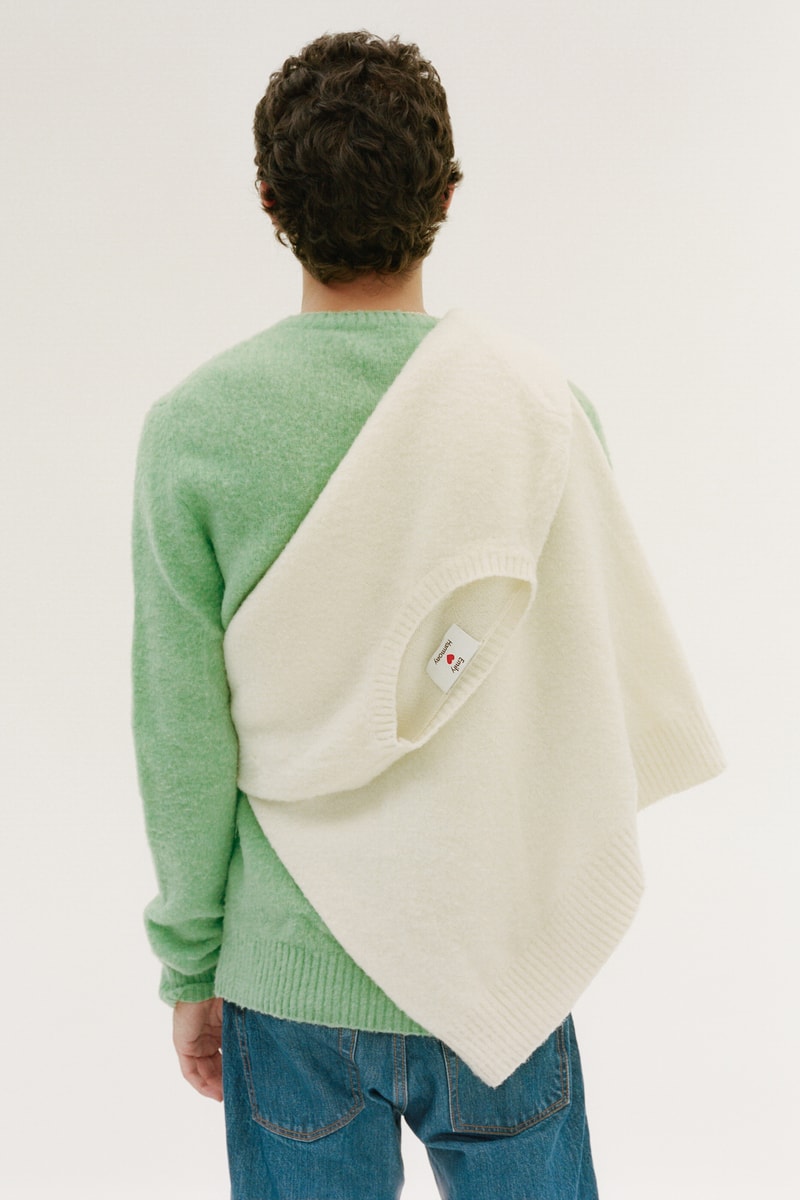 Sporty & Rich x Harmony Emily Oberg Collaboration Lookbook Collection Sweaters Logo Knits Beanie 