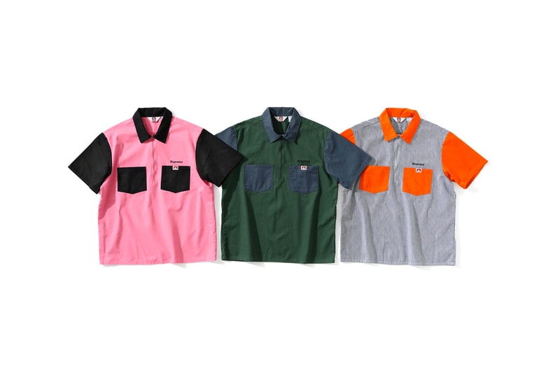 supreme ben davis fall collection jackets shirts overalls pants beanies fashion workwear