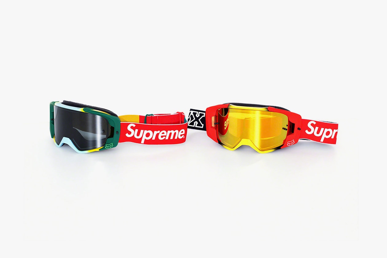 supreme honda fox racing fall winter collection jackets sweatshirts pants goggles gloves helmets