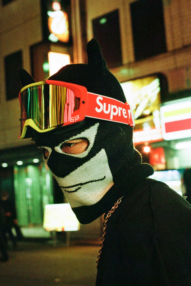 supreme honda fox racing fall winter collection jackets sweatshirts pants goggles gloves helmets
