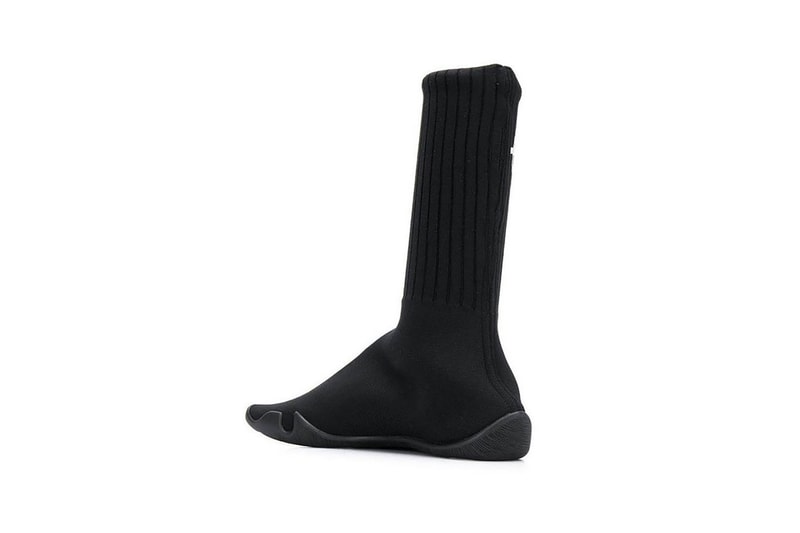 vetements karate anarchy sock sneakers shoes black release 
