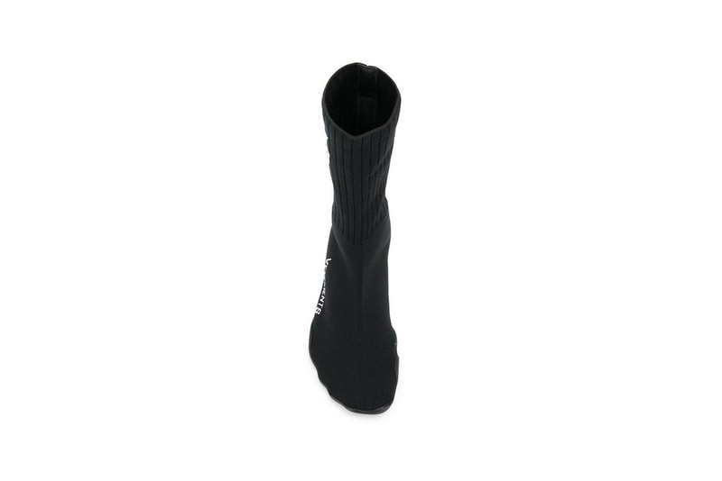 vetements karate anarchy sock sneakers shoes black release 