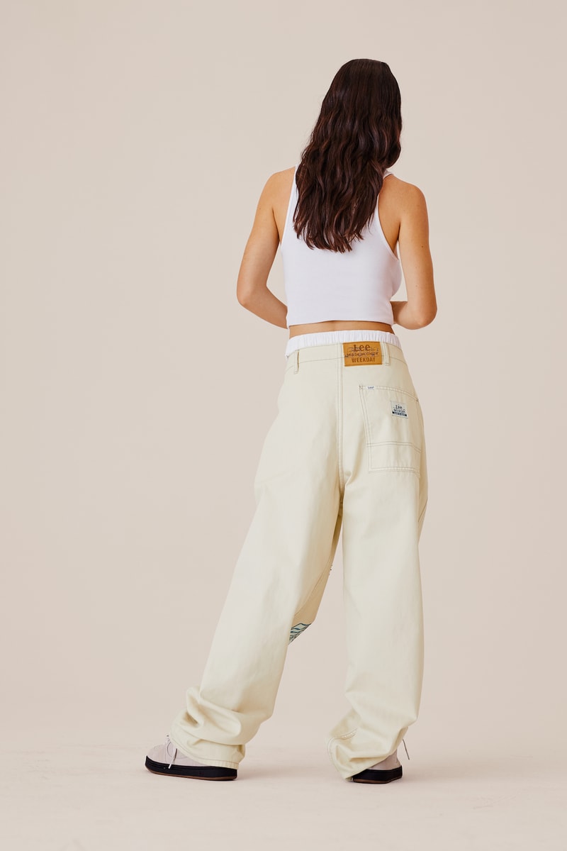 Weekday x Lee 90s Denim Collection Lookbook Drop Jeans Workwear Inspired Collaboration Exclusive