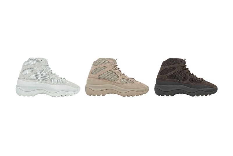 YEEZY Is Dropping New Hiking Boot-Inspired YZY DSRT BT Colorways