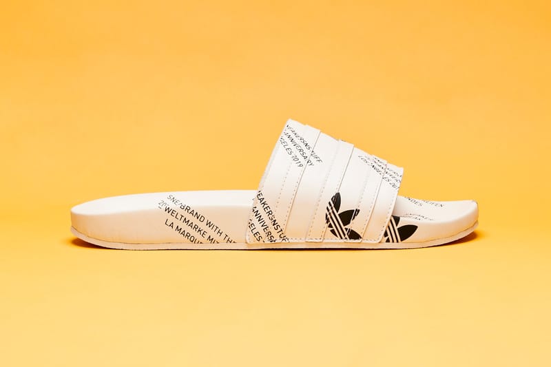 adidas x Sneakersnstuff Team up on Commemorative Adilette Slide