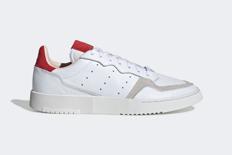 adidas supercourt white navy black sneaker trainer footwear silhouette house of classics collection 