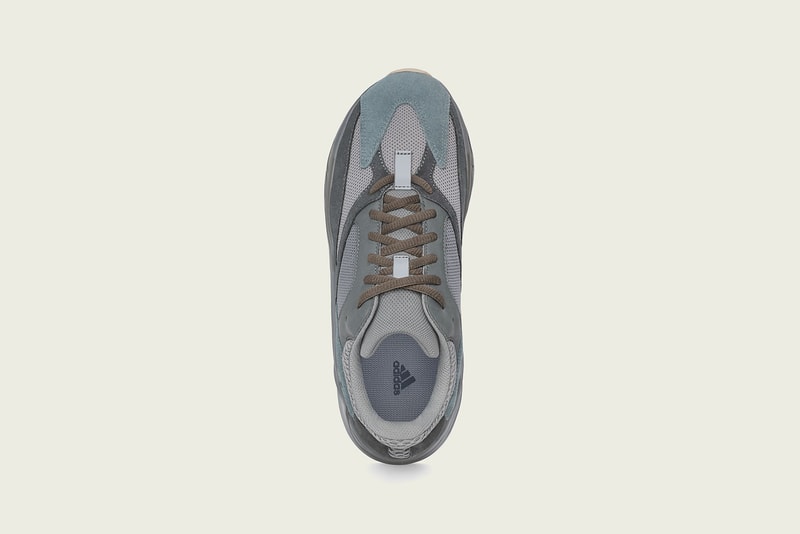 adidas YEEZY BOOST 700 "Teal Blue" Release Date Kanye West adidas Originals Drop Grey Blue Orange Chunky Shoe