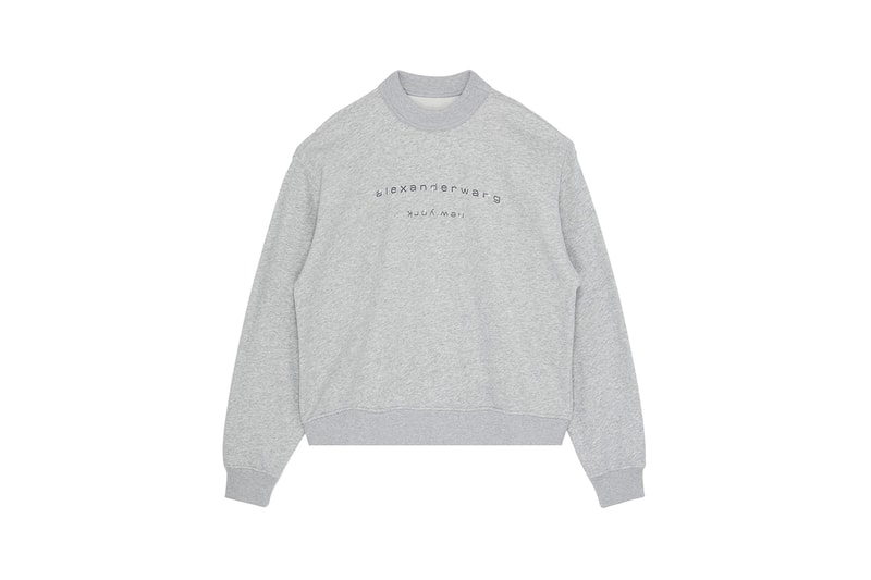 alexander wang lane crawford exclusive capsule collection mules fanny packs sweatshirts 