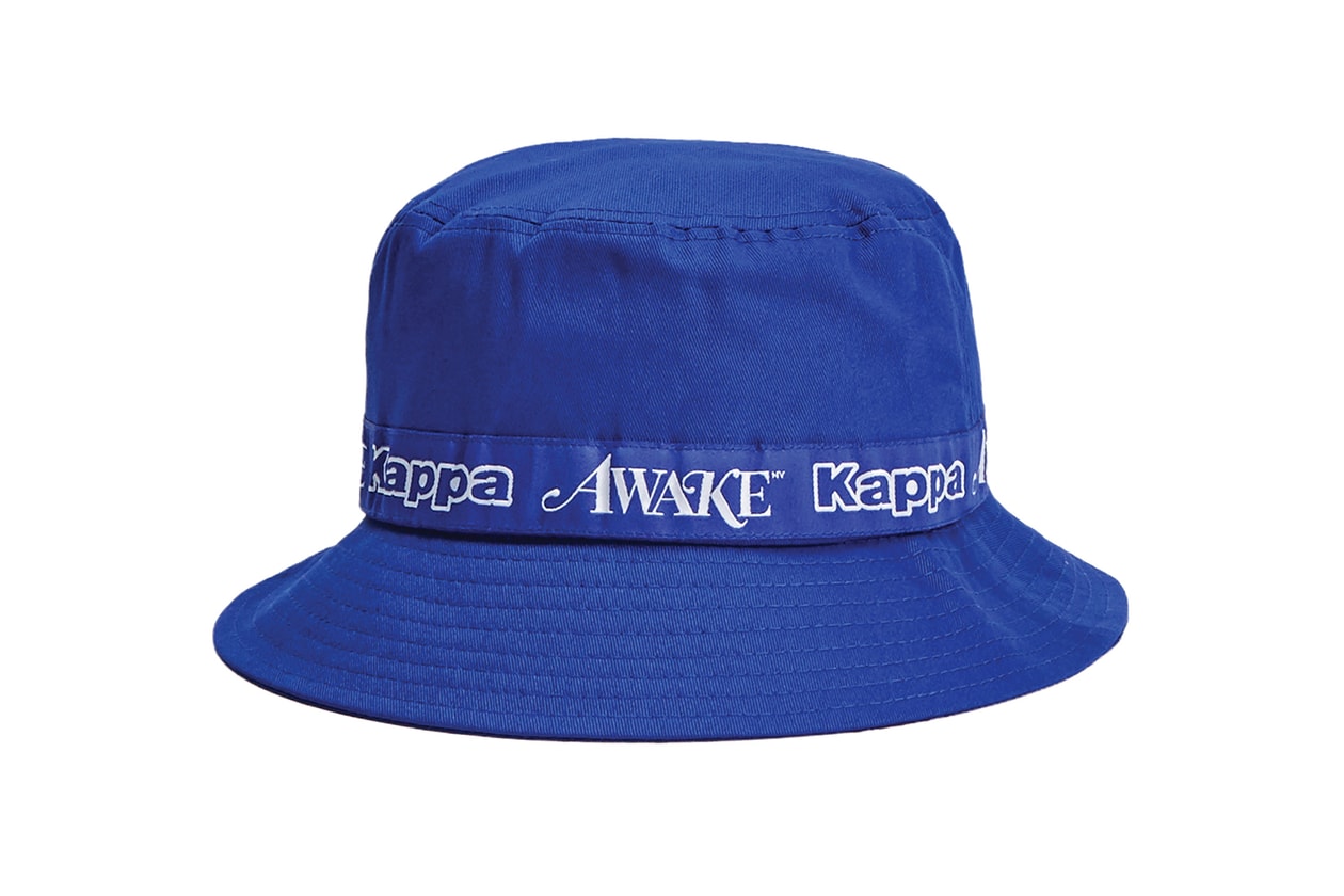 awake ny kappa fall winter capsule collection 90s retro sportswear jackets jerseys bucket hats angelo baque