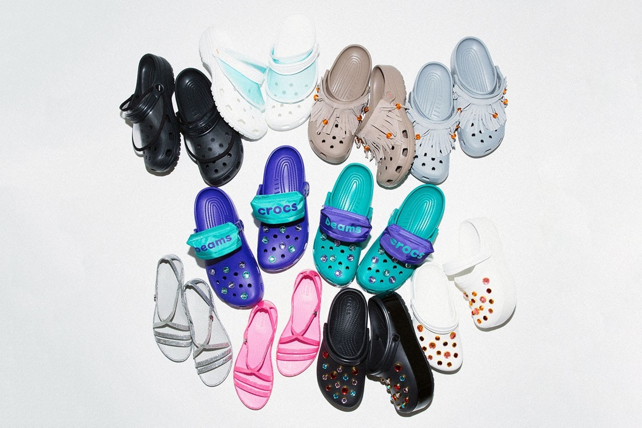 Best Crocs Shoe Collaborations Balenciaga Beams Post Malone Chinatown Market Clog Rubber Shoe Barneys Christopher Kane