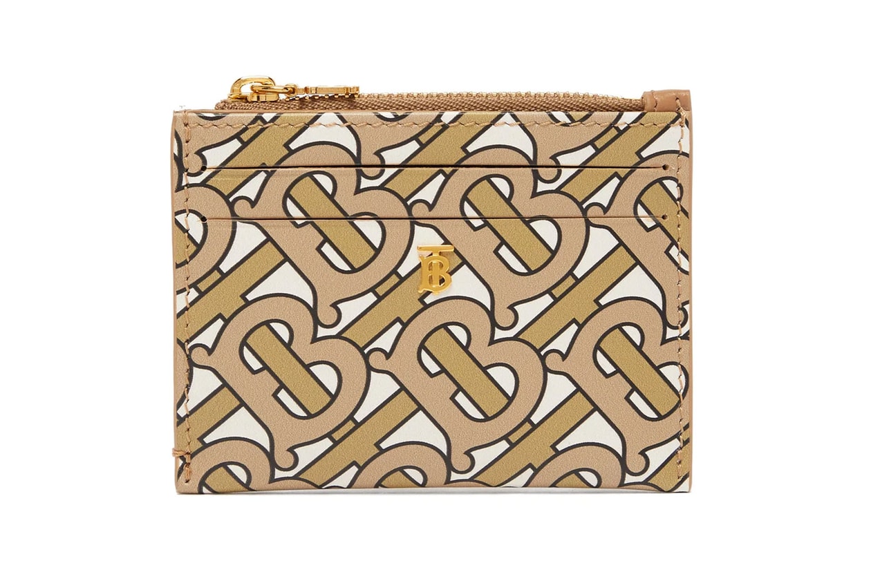 Burberry Simone Monogram Logo-Print Leather Wallet Fendi Yellow And Brown Logo Trifold Leather Wallet Saint Laurent Quilted Textured-Leather Wallet