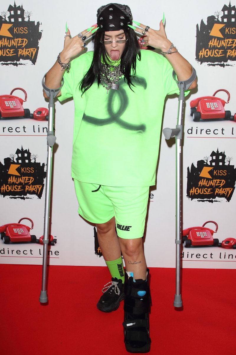 Best Celebrity Halloween Costumes 2019Billie Eilish Anne-Marie Demi Lovato Vanessa Hudgens Heidi Klum Dress Up Halsey Kourtney Kardashian