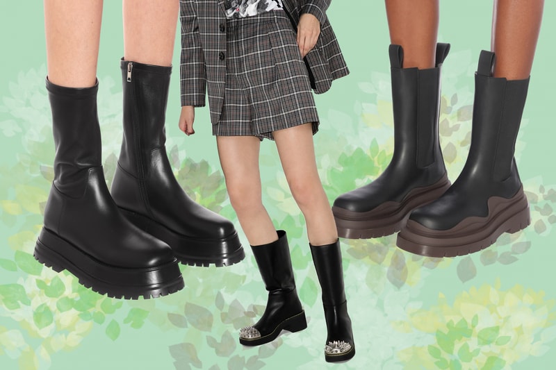 Best Fall Boots from Gucci, Jacquemus, Off-White Winter Designer Statement Shoes Logo 1017 ALYX 9SM Vetements Jil Sander Stella McCartney