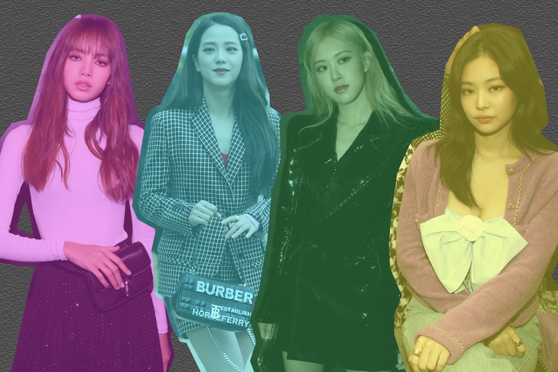 BLACKPINK Lisa, Jennie, Jisoo, Rosé Fashion Month Saint Laurent CELINE Chanel Burberry Fashion Week Shows Social Media K-Pop