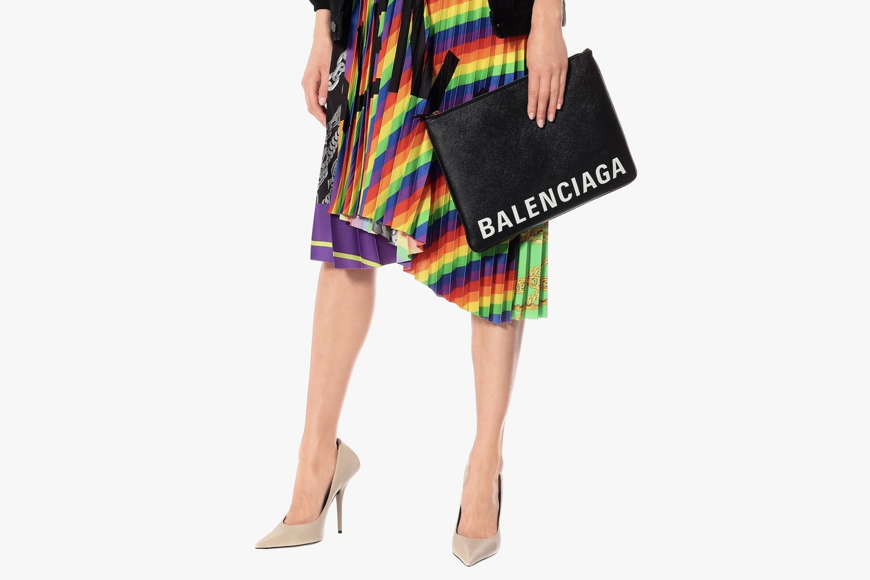 Alternatives to Bottega Veneta's The Pouch Bag Gucci Saint Laurent Dior Balenciaga Clutch Logo Monogram
