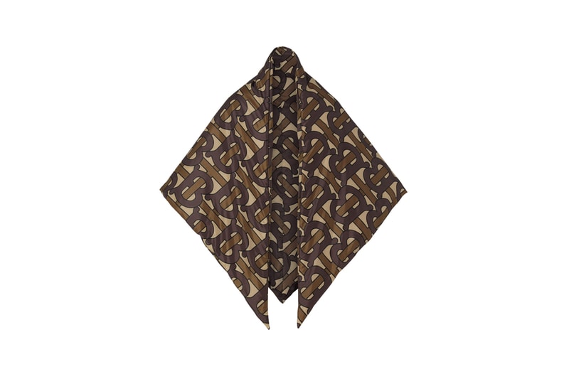 Burberry Monogram Scarf Bridle Brown