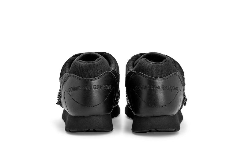 COMME des GARÇONS x Nike Outburst Release Date Sneaker Trainer Silhouette Chain Detachable Shoe COllaboration Frieze Week Dover Street Market London