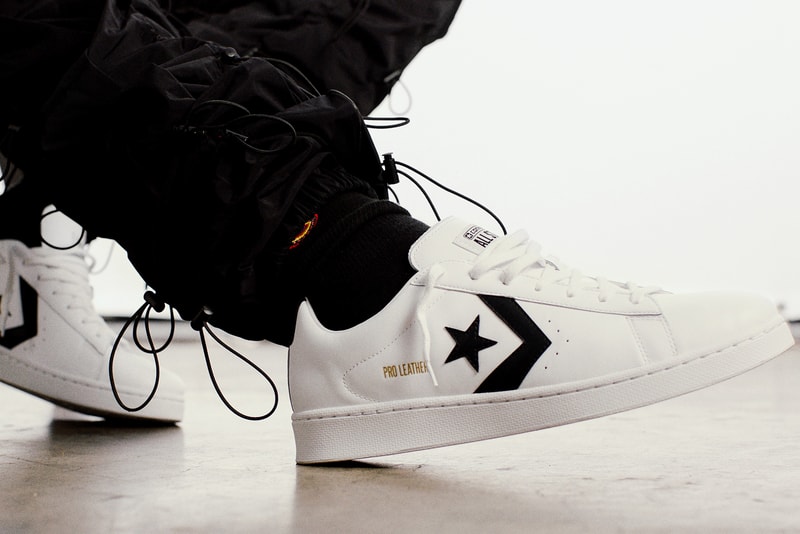 converse pro leather all star sneakers white red shoes footwear sneakerhead