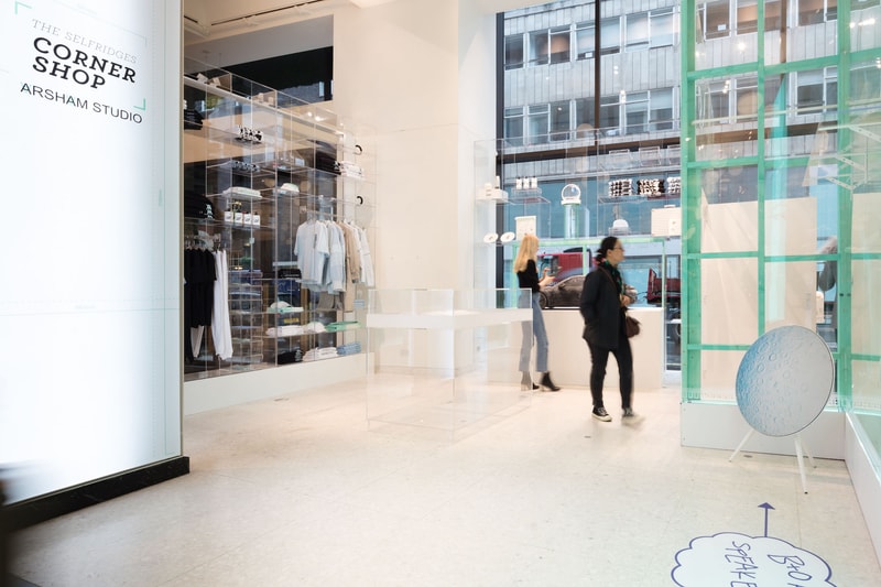 Daniel Arsham Selfridges Corner Shop Pop Up Installation Art London Gallery Byredo Exclusive Products Smeg 