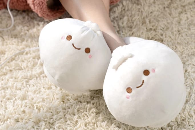 These Heated Dumpling Slippers Will Keep Your Feet Cozy This Season