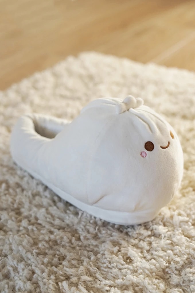 SMOKO USB Heated Dumpling Slippers Cozy Shoes