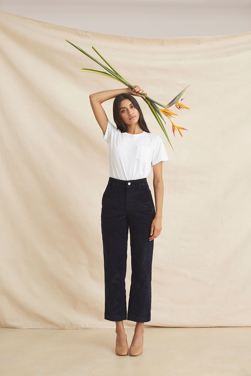 everlane pop in at nordstrom sustainability silk cashmere sweaters denim jackets shirts coats outerwear shoes