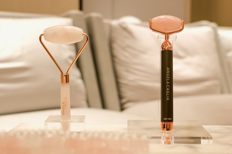 face rollers rose quartz jade best tips skincare beauty tools angela caglia