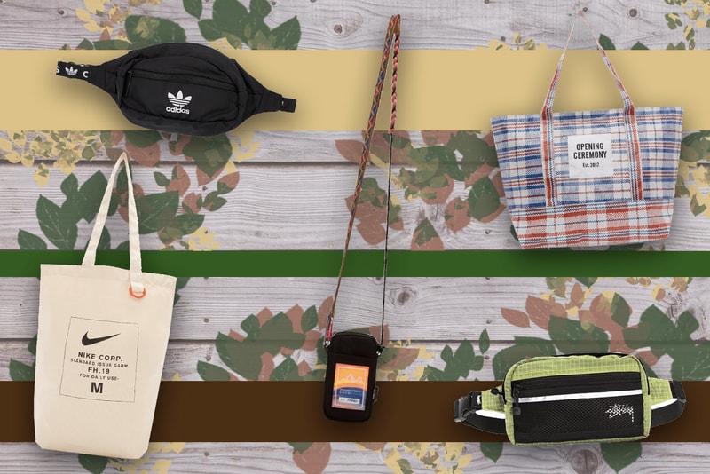 Fall/Winter Affordable Bags Accessories Totes Nike adidas Originals Champion Carhartt Stussy Opening Ceremony
