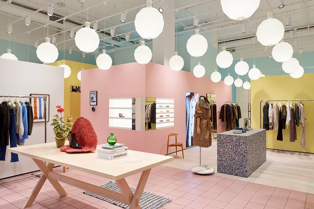 Ganni Copenhagen Danish Fashion Brand Ditte Nicolaj Reffstrup Creative Director CEO Scandinavian Why is it important for GANNI to open a storefront in the U.S. and specifically in New York NYC Mercer Soho Manhattan Store Interior