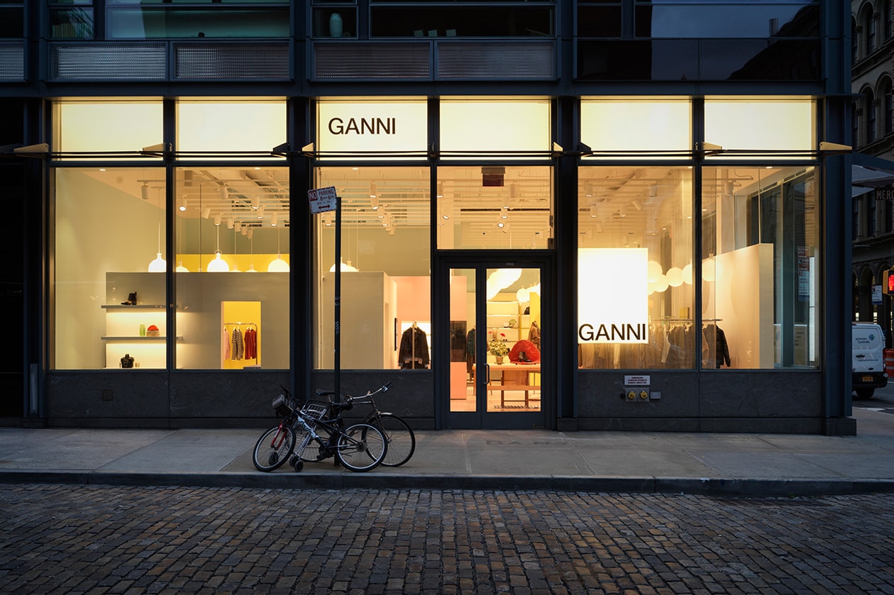 Ganni Copenhagen Danish Fashion Brand Ditte Nicolaj Reffstrup Creative Director CEO Scandinavian Why is it important for GANNI to open a storefront in the U.S. and specifically in New York NYC Mercer Soho Manhattan Store Interior