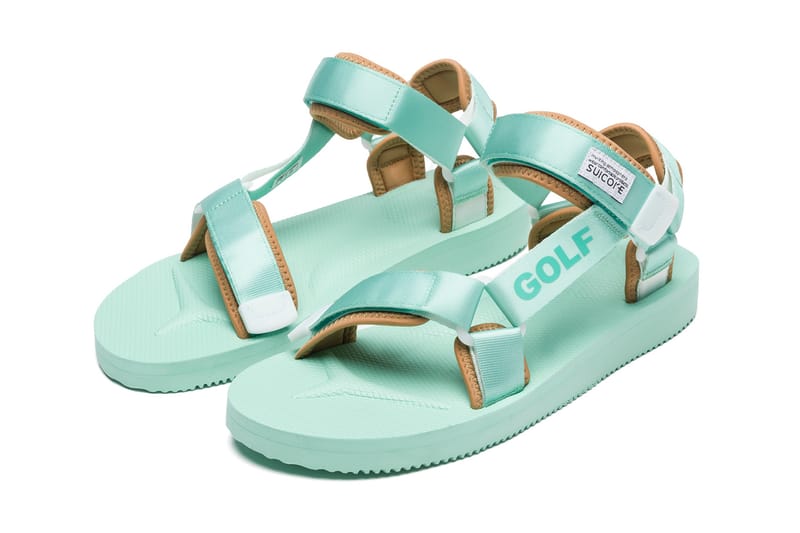 Golf Wang x Suicoke Updates the DEPA-CAB Sandal in Mint Green & Beige