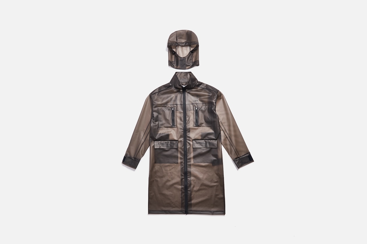 KITH Women x Sutterheim Long Rain Jacket Cinder