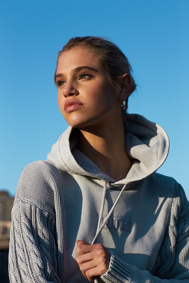 kith women fall winter collection swarovski crystals hoodies bodysuit mesh sports bra clothes fashion