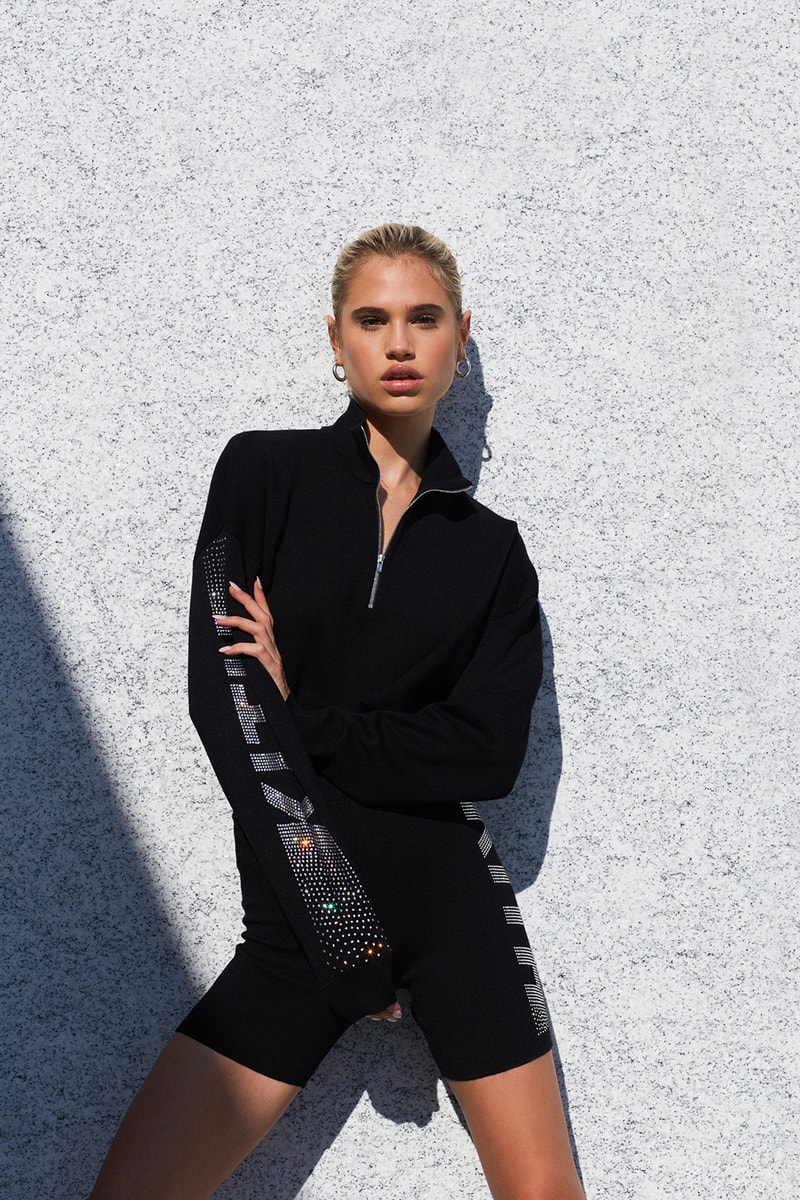kith women fall winter collection swarovski crystals hoodies bodysuit mesh sports bra clothes fashion