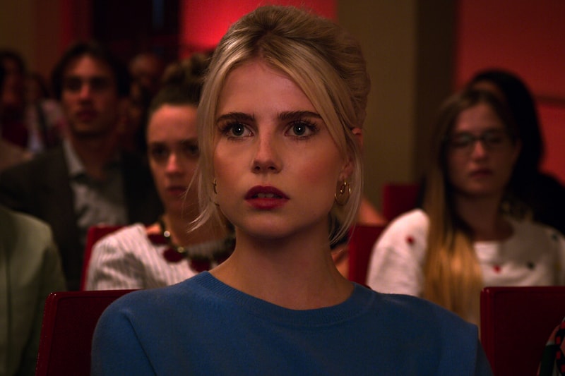 lucy boynton the politician netflix astrid actress rami malek girlfriend bohemian rhapsody ryan murphy ben platt london new york jo baker 