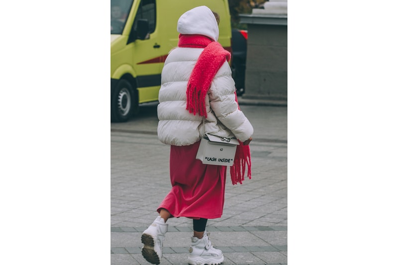 Street Style Mercedes-Benz Fashion Week Moscow Russia SS20