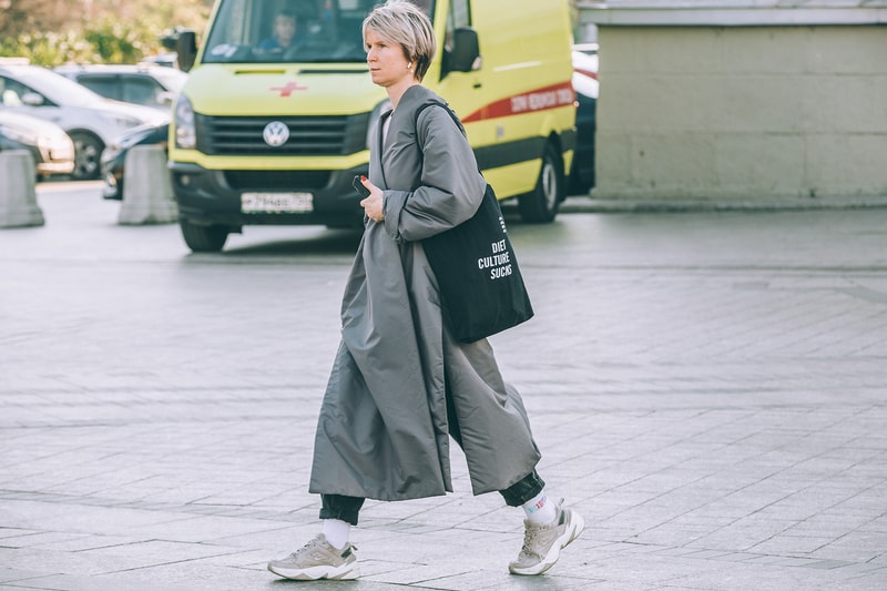 Street Style Mercedes-Benz Fashion Week Moscow Russia SS20