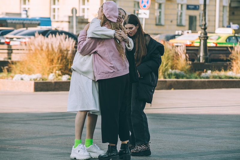 Street Style Mercedes-Benz Fashion Week Moscow Russia SS20